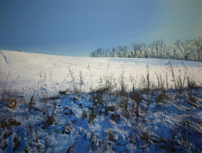 Langmathenberg mit Schnee