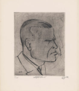 Otto Dix: Self-portrait