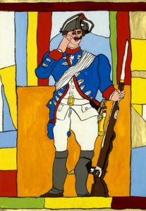 Präsentiert das Gewehr