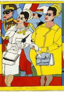 Schah Reza Pahlevi's und Farah Diba's Staatsbesuch in Deutschland, 23.3.1968